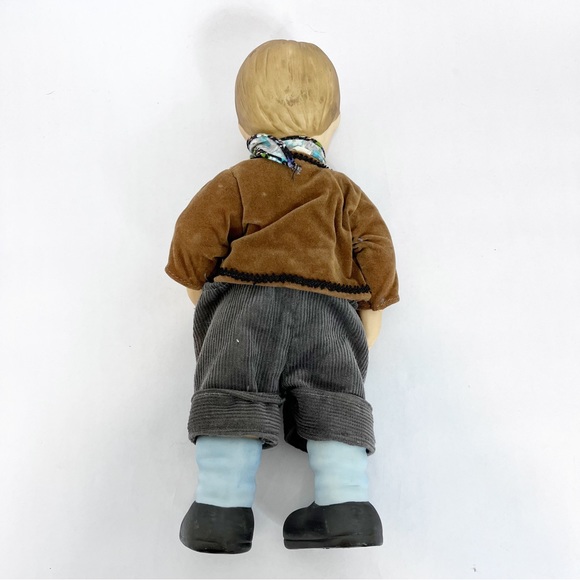 Pair Hansel & Gretel Porcelain String Jointed Dolls Hummel Goebel By Oumlet - Picture 4 of 10